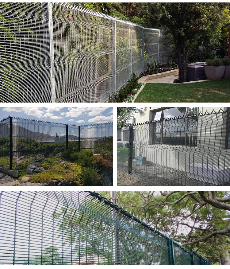 Clearvu Anti-Climb Prison Fence Panels 358 High Security Anti Climb Fences