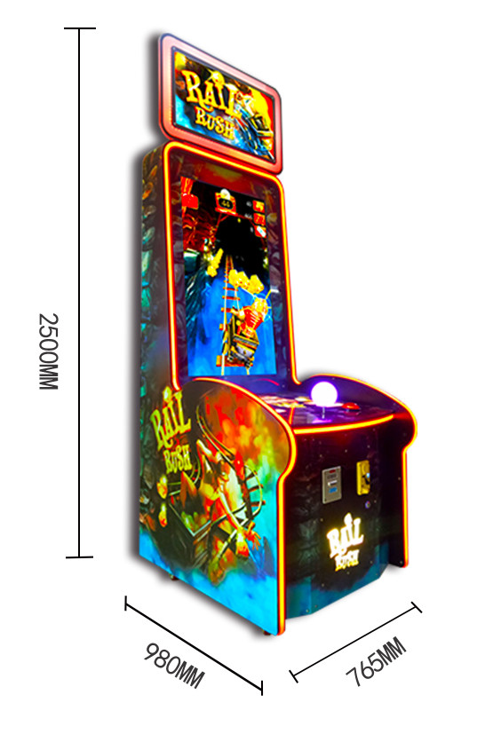 43 Inches Display Temple Run Arcade Machine For Ticket Prize