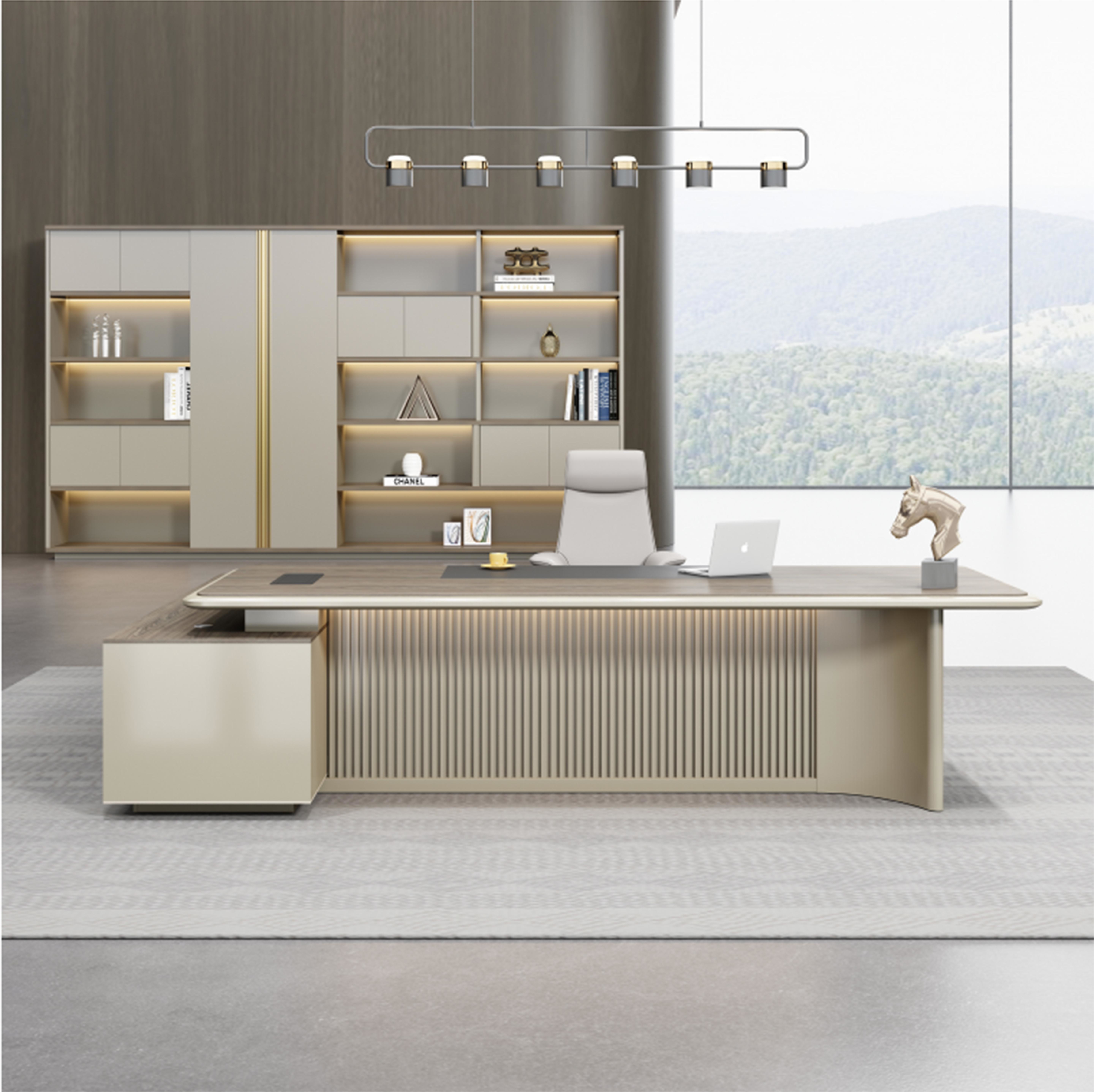 Premium Office Furniture Manager Desk Office Modern Wooden Table Office Desk Computer Table Desk