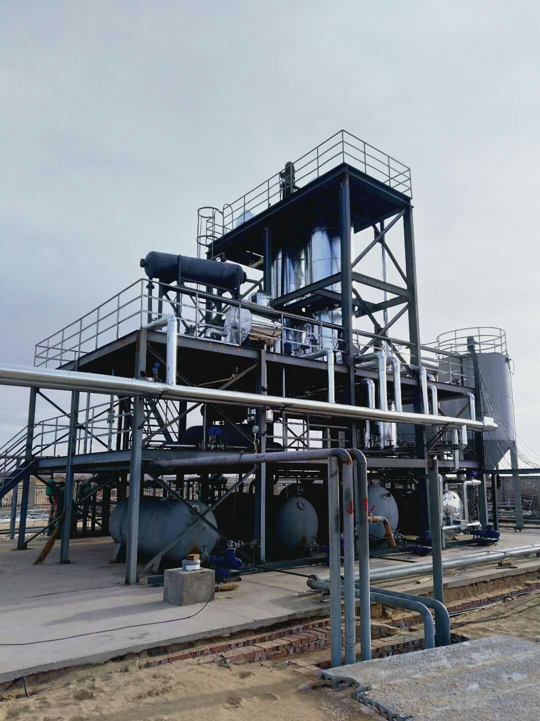 set up the production line waste tyre to fuel oil recycling plant Heating cycle in vitro