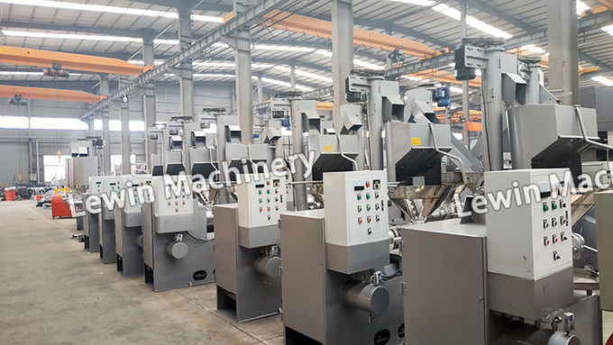 High Oil Yield Screw Press Oil Expeller Line Cold Press Soybean Oil Presser