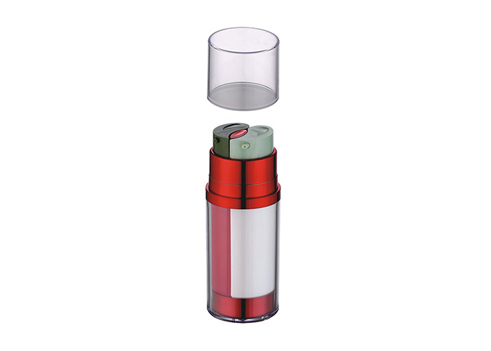 Double Head Cosmetic Pump Bottles 30ml Small Dimension Eye Cream Bottle