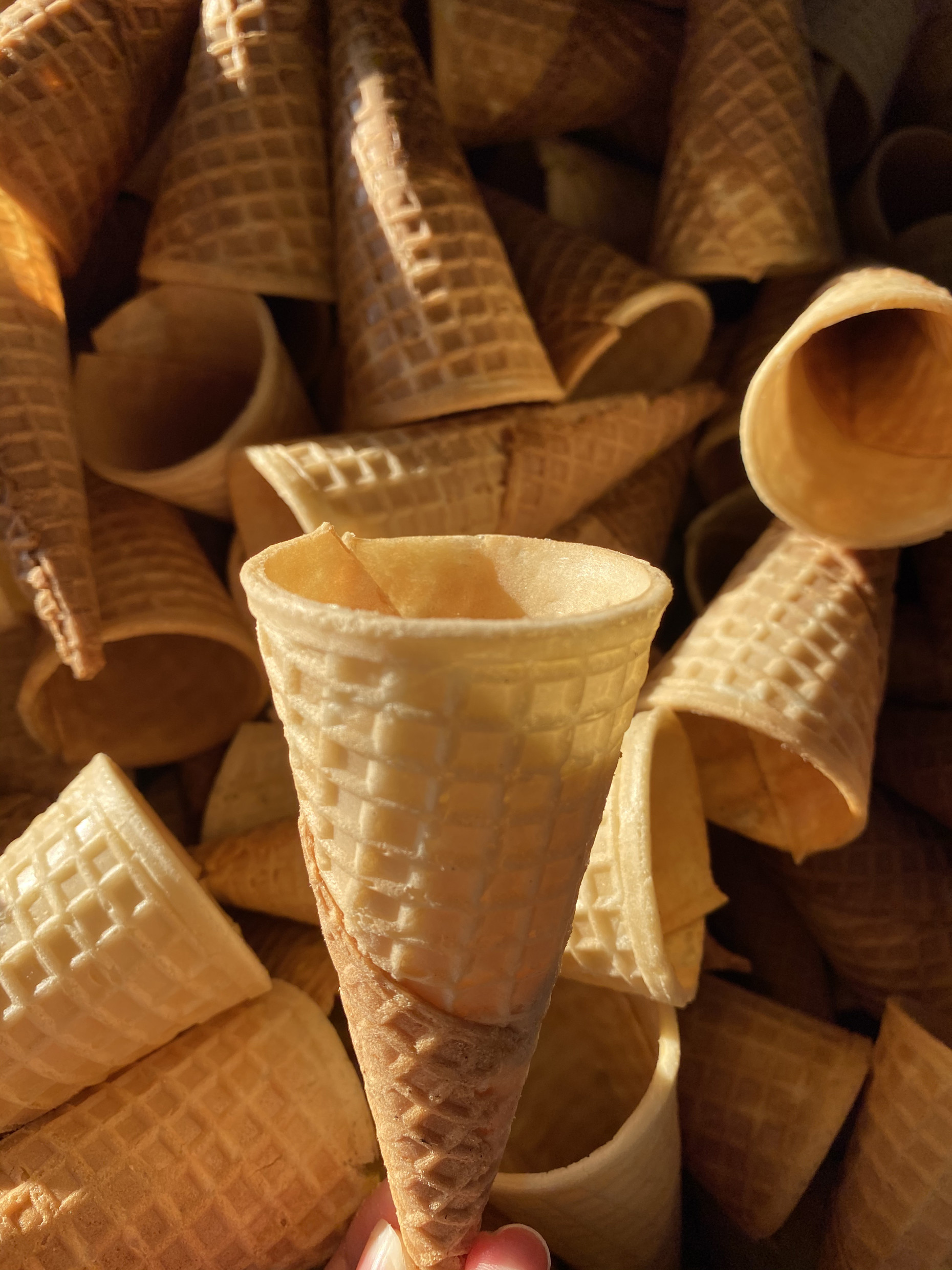 115mm Electric Ice Cream Wafer Cone Machine For Snack Food Factory