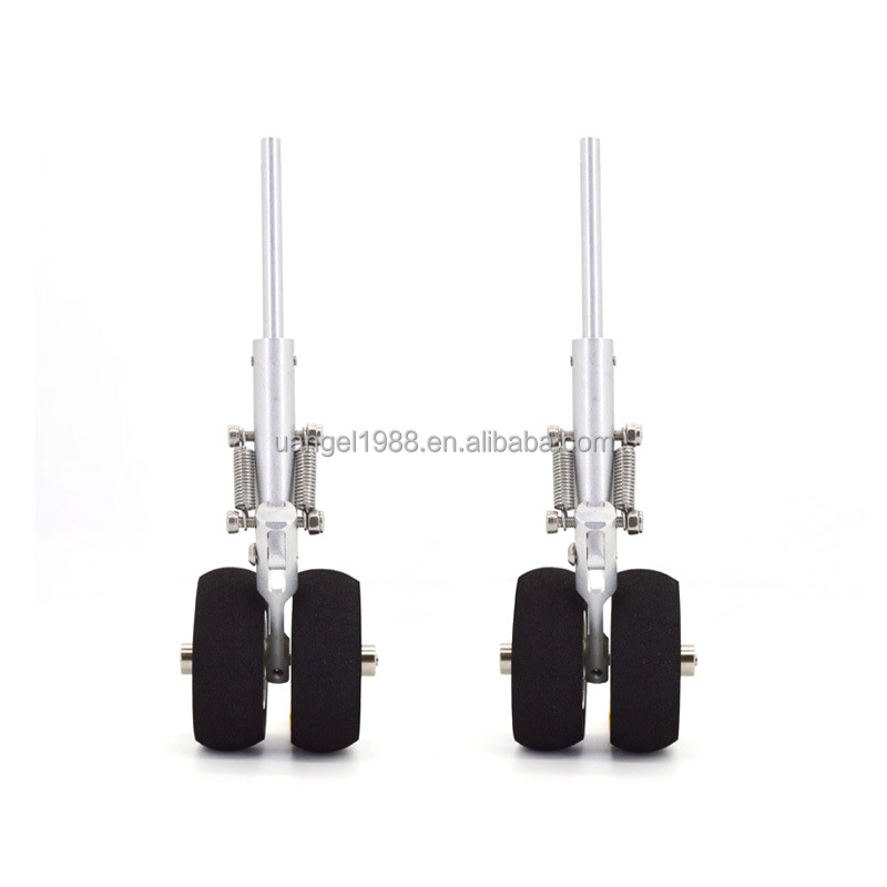 Unisex RC Toy Accessories CNC3MM/5MM RC Airplane Landing Gear 152MM Height