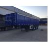 Buy cheap Dongfeng 3 Axle Side Wall Semi Trailer / Cargo Semi Trailer With Capacity 50T from wholesalers