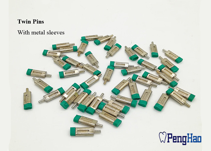 Disposable Double Dental Dowel Pins , Dental Lab Pins For Oral Therapy Equipments