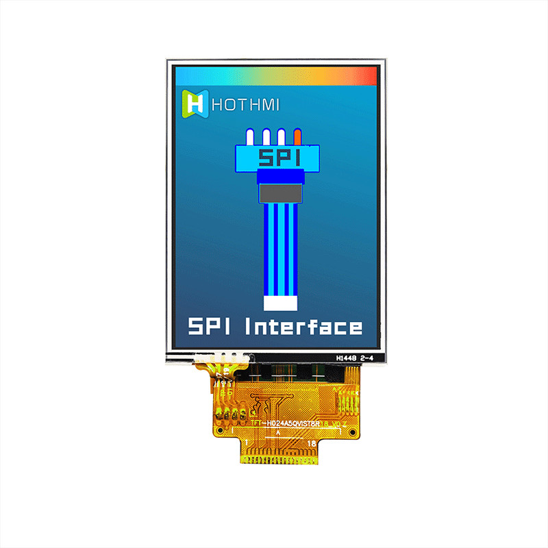 SPI 2.4 Inch Sunlight Readable TFT Resistive Touchscreen 240x320