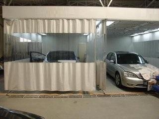 Advanced Spray Prep Stations Paint Prep Booth 6900 × 3900 × 2700 Mm For Vehicle Paint Preparation