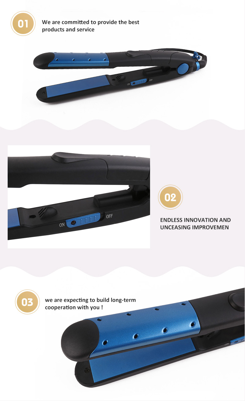 Custom Flat Irons For Hair Salon Supplies Private Label Electric Hair Straightener