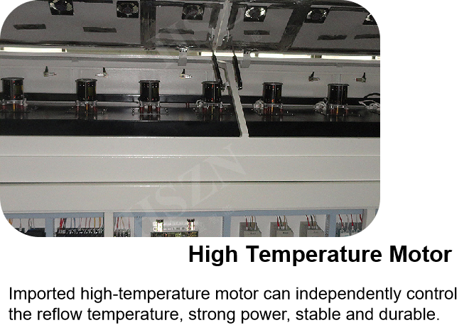 Infrared Smd Soldering Oven 6 Zone Smt Reflow Soldering Machine