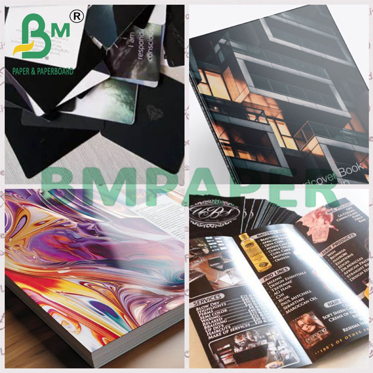 128gsm Double Side Glossy And Matte Coated Art Paper 27x34" For Magazine