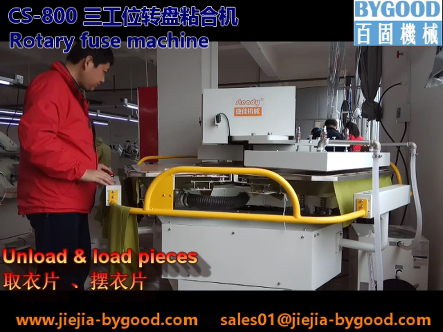 Rotary Shirt Pressing Machine