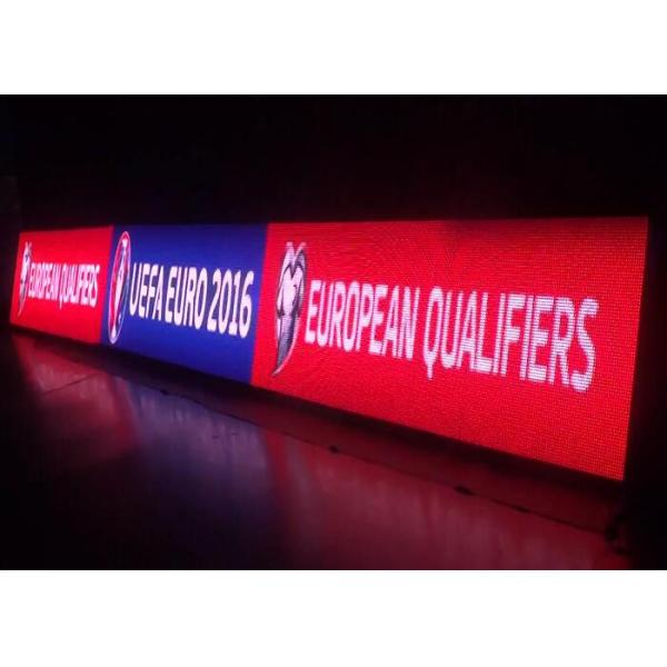 6000nits P10 Sports Perimeter Led Display Board 1280x960mm with Meanwell Power supply