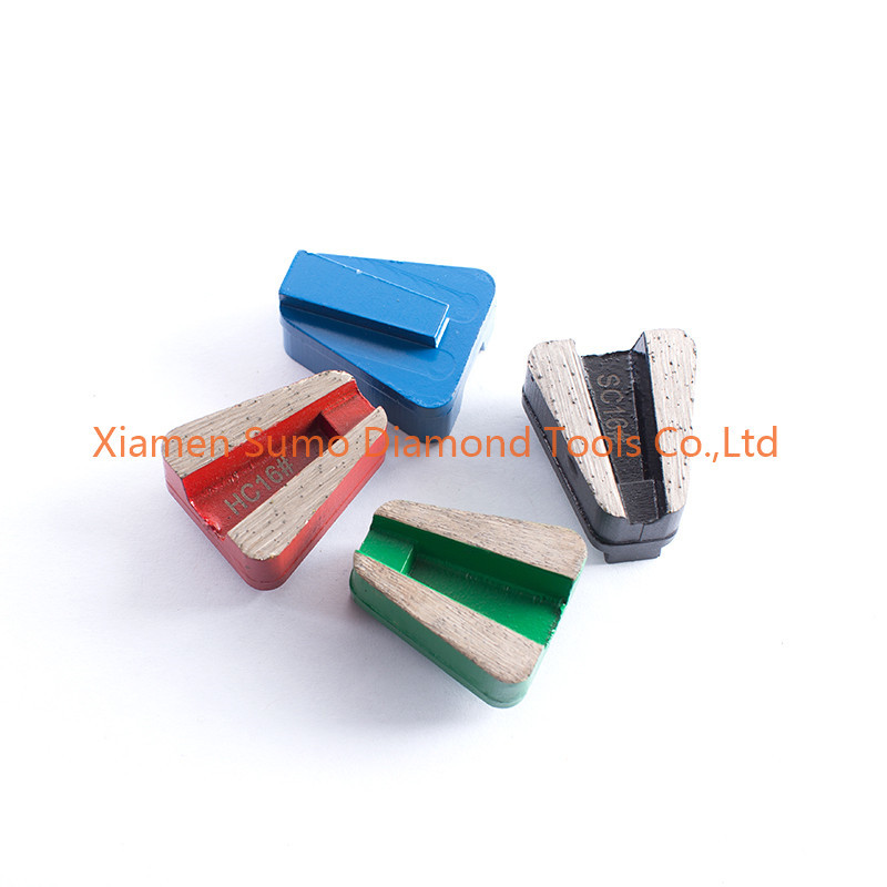 Scanmaskin Concrete Grinding Tools V Seg Redi Lock Diamond Segments