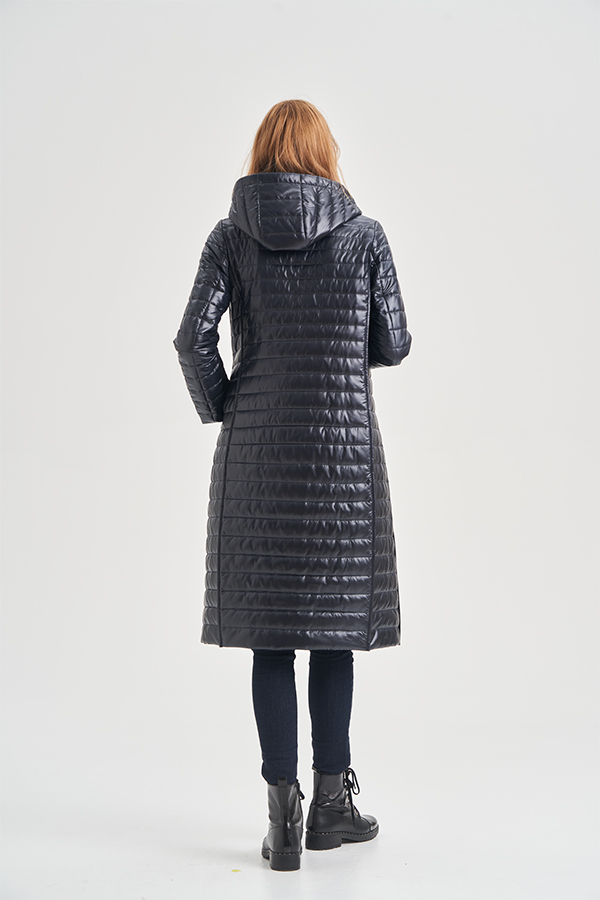 FODARLLOY Wholesale Ladies Warm Hooded Cotton-padded Clothes Women Slim Long Winter Jackets Women Coats