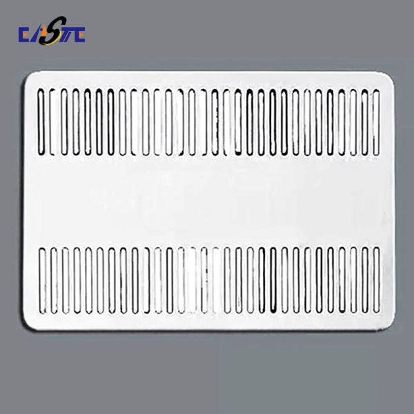 Custom Etched Stainless Steel Razor Blades With Burr-Free & Micro Pitch Available for OEM Factories