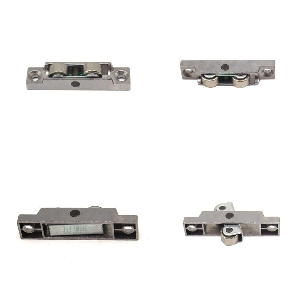 Adjustable Double Wheel Sliding Door Roller sliding window rollers with metal housing