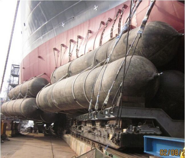 Professional Rubber Boat Salvage Airbag With Customizable Stainless Steel Accessories