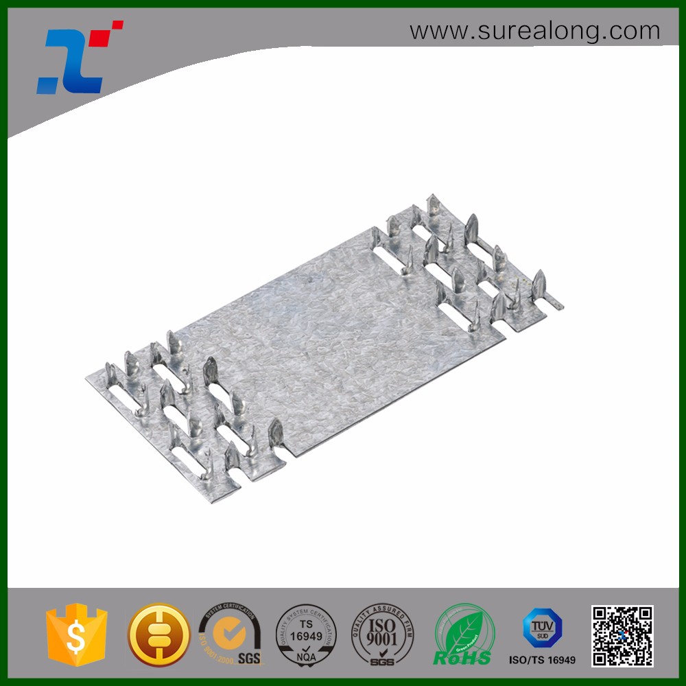 Single-side Bracket Wood Connector Angle Joist Hanger Steel Roof Truss Nail Plate