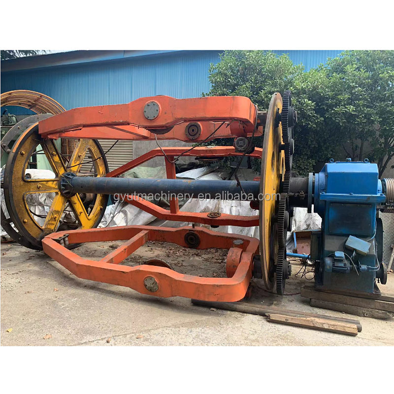 8.4ton Professional 1 6-bobbin Twister Stranding Machines for Steel Wire Bobbin Cable