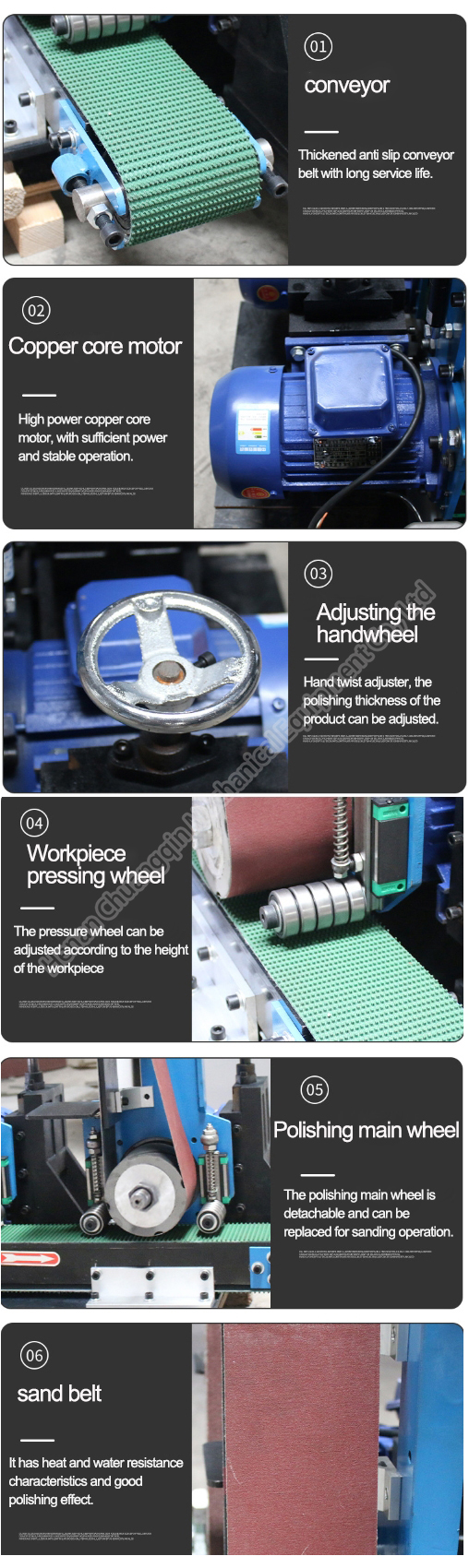 Small Flat Polishing Machine Metal Plate Deburring Deburring Machine Sheet Metal Sheet Metal Deburring Machine