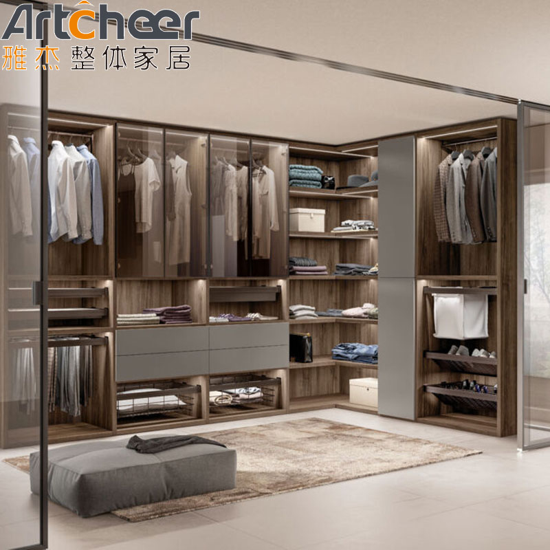 Practical Bedroom Furniture Artcheer Walkin Wardrobe Storage For Functional Kitchen Space