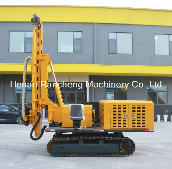 RC240Y Solar Pile Driver 85KW Yuchai 4 Cylinders 20 - 100m Bore Depth 600mm Bore Dia
