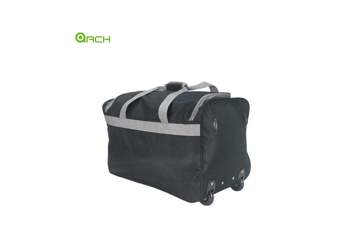Manufacturer Durable Material Printed Logo Rolling Luggage Bag