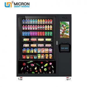 China Automated Cold Drink Snack Soda Vending Machine Retail Store Micron Smart Vending Machine on sale