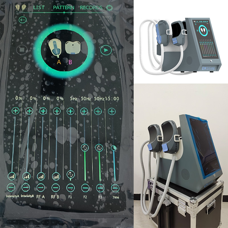 RF 100HZ EMS Muscle Stimulator Machine 100HZ For Fat Burning