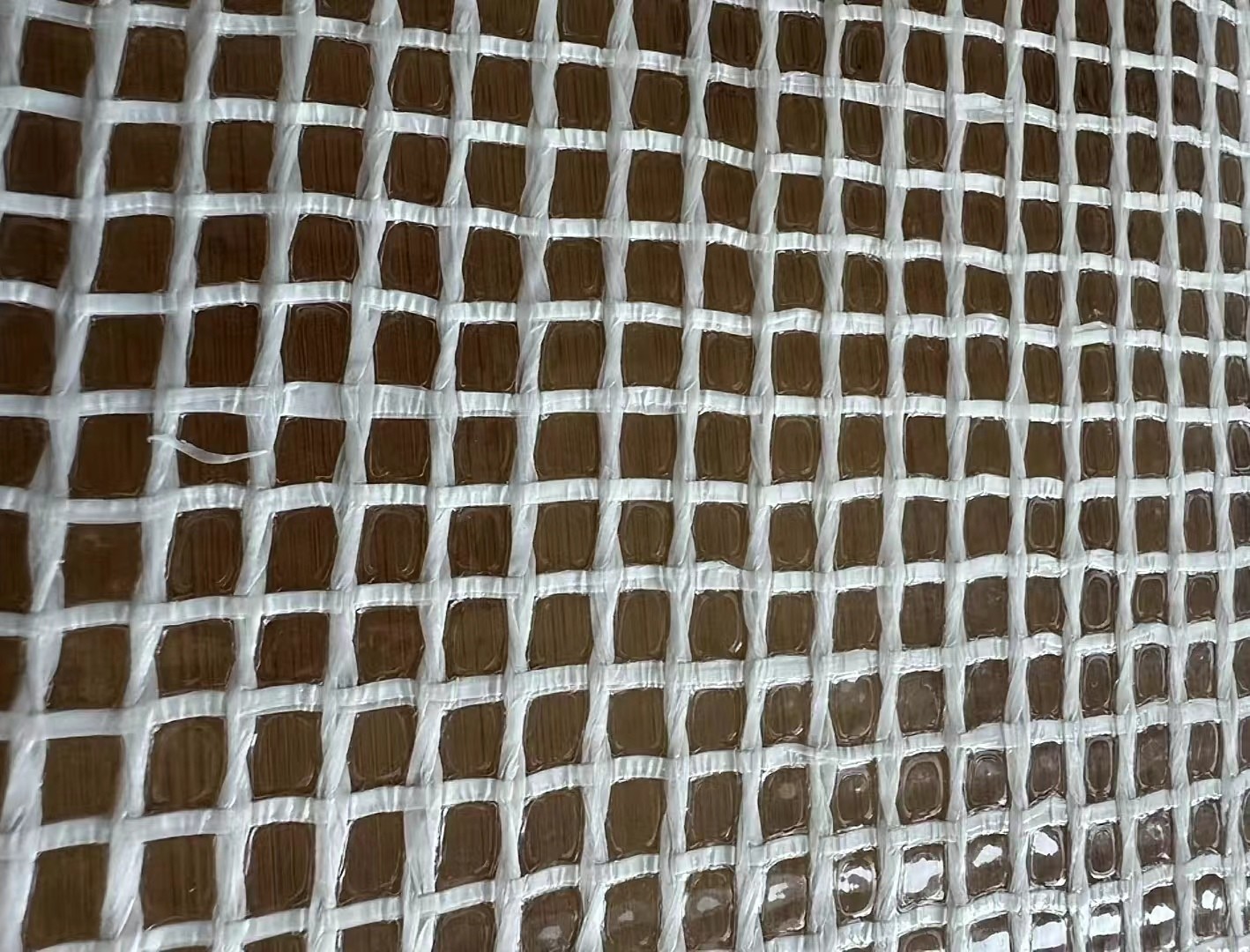 Transparent Mesh Plastic Lamination Tarpaulin Anti Raining Tarpaulin Durable Truck Cover Fabric Heavy Duty Woven Fabric