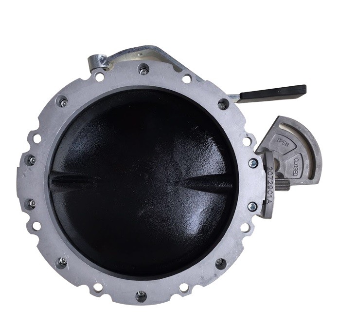 Cement Silo Single Flange Butterfly Valve BV1FS 100/150/200/250/300/350/400