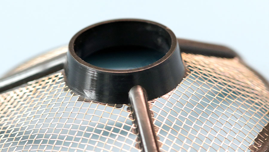 Fod guard screen for jet munt turbine model plane