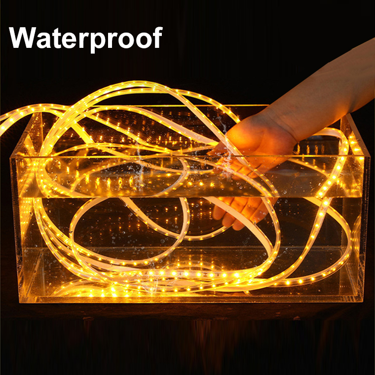 2200k 10 Meters Solar Light Strip Outdoor Solar Powered Rope Lights