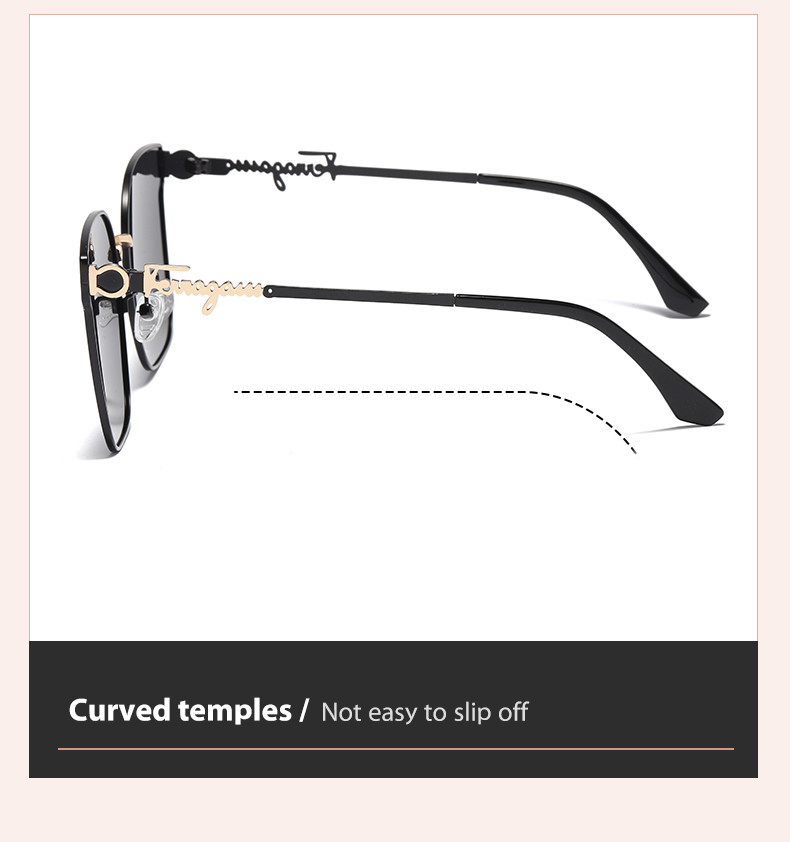 CE Women'S Metal Sunglasses Polarized Customized Logo TAC Lens