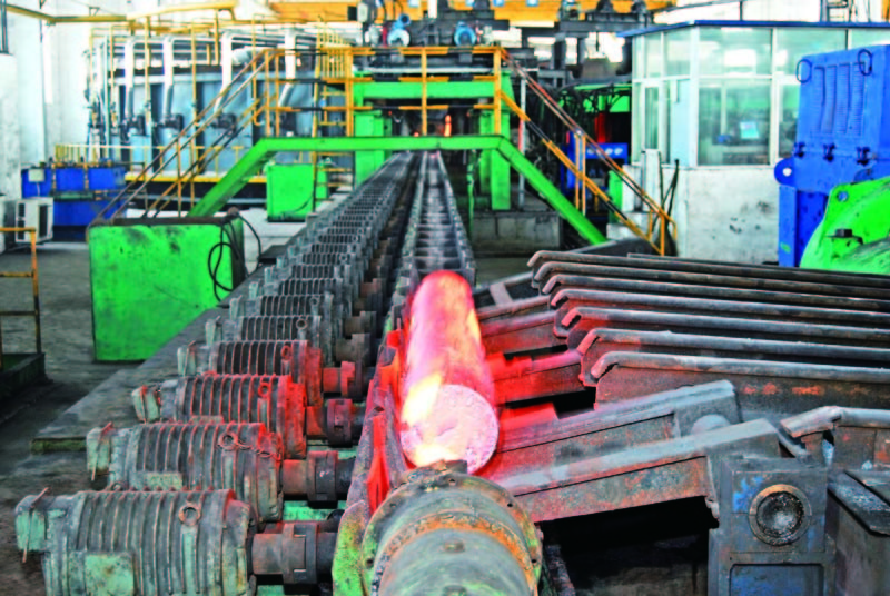 Hot Rolling Seamless Pipe Making Machine / Carbon Steel Pipe Making Machine