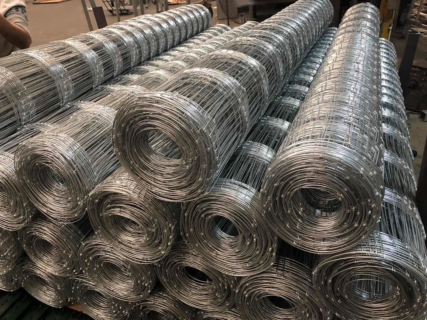 1.8m Agriculture Grassland Field Fixed Knot High Tensile Fence