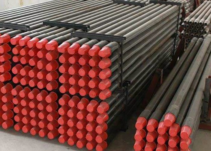High Torque Resistance Threaded Drill Rod Length Customized For Mining Drilling