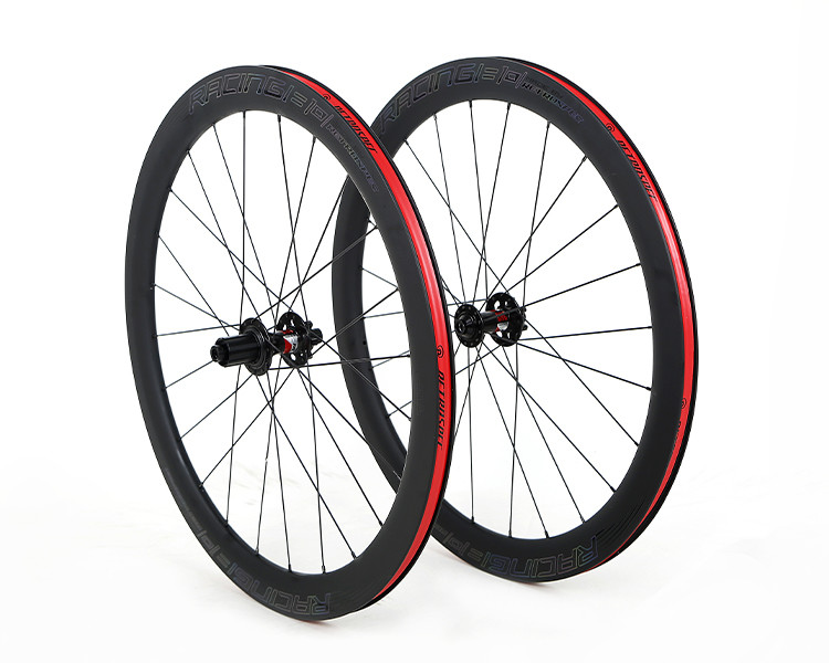 Double Wall Carbon Fiber Wheelset 700C High Modulus Rim Brake