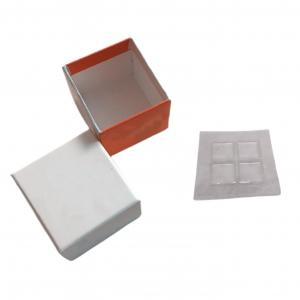 Buy cheap 4 Pcs Chocolate Rigid Paper Gift Box Packaging Food Grade Embossing product