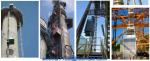 New OEM SC50 Construction Tower Crane Elevator with different Mast Sections