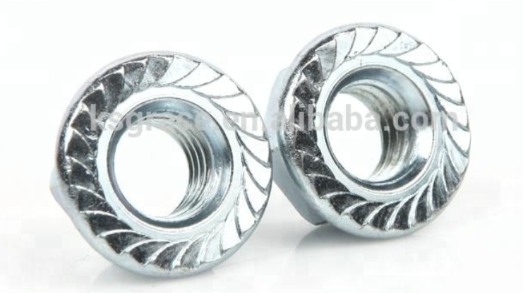 DIN6923 Hex Flange Nuts, Hex Serrated Flange Nut