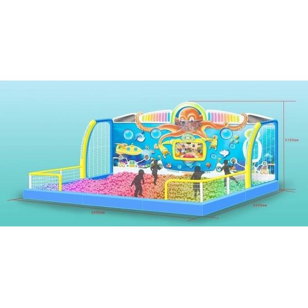 Ocean Adventure Interactive Children'S Ball Pool For Soft Play