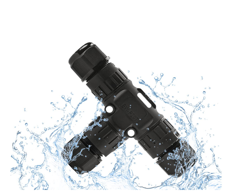 Underground T Shape Connector IP68 Waterproof Junction Box Connectors Quick Installation
