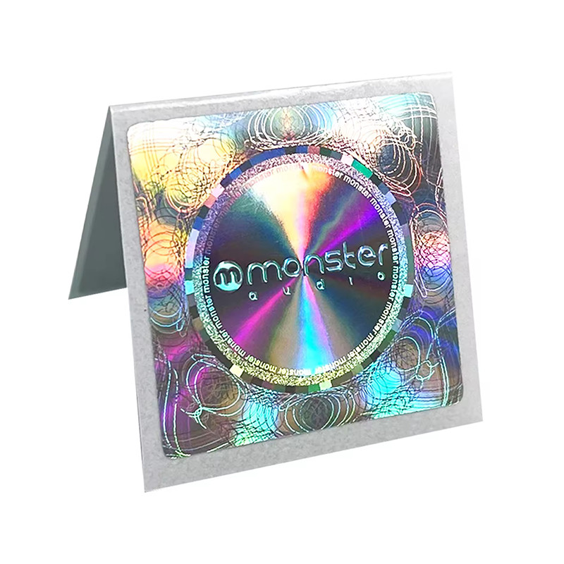 Customized Waterproof Anti Counterfeit Sticker With Security Features Qr Code