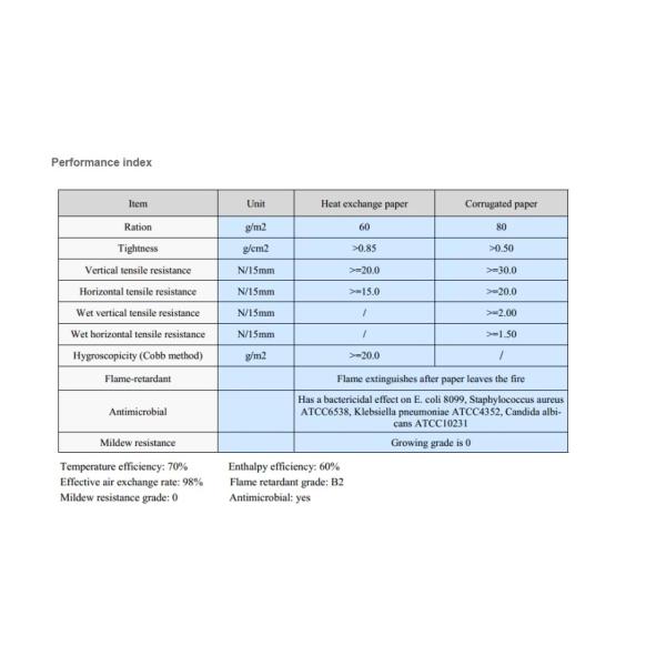 Compact ERV Crossflow Total Heat Exchanger Recuperator Plate Fin Type