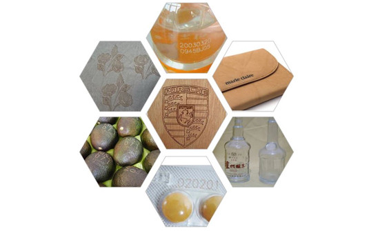 UV Laser Marking Machine for Plastic Glass Cloth Leather with Good Light Beam Quality