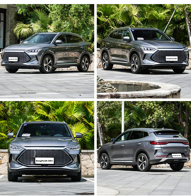 Small BYD Used Cars Powered Electric Plug In Hybrid SUV BYD Song Plus