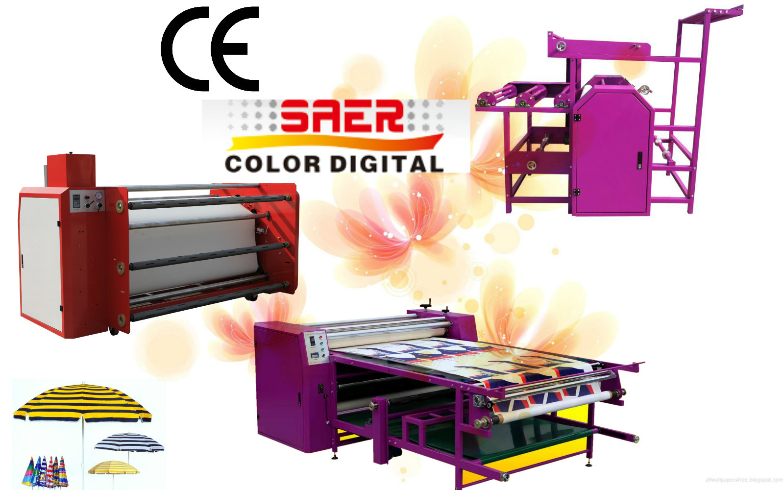 Rotary 1600mm Transfer Printing Textile Calender Machine