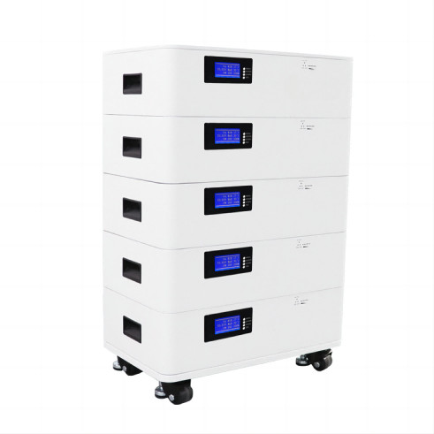 High Output Power Stackable Solar Panel Inverter 20.48KWH LFP Battery With CE UL Approved For Home